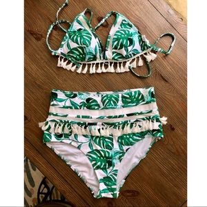 Palm Tree print Bikini
